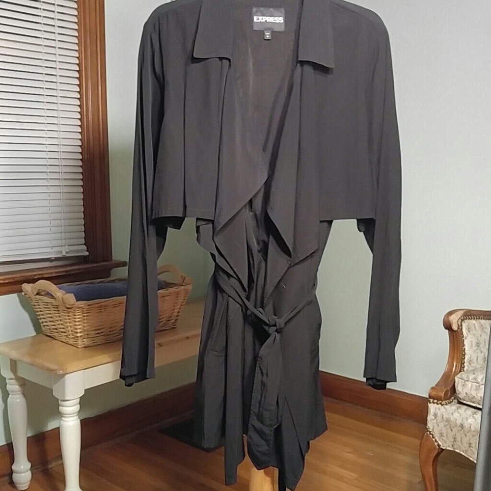 Woman's black jacket